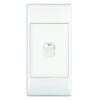 1-LEVER 2-WAY SWITCH 2X4 C/W WHITE COVER PLATE