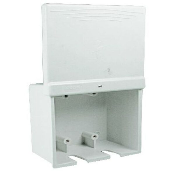 OUTDOOR UTILITY BOX-DOUBLE SOCKET 4X4 - Image 2