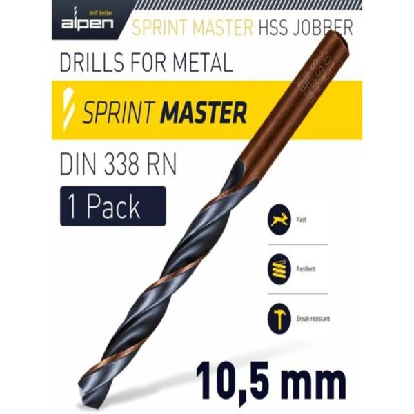 HSS SPRINT MASTER 10.5MM X1 SLEEVE