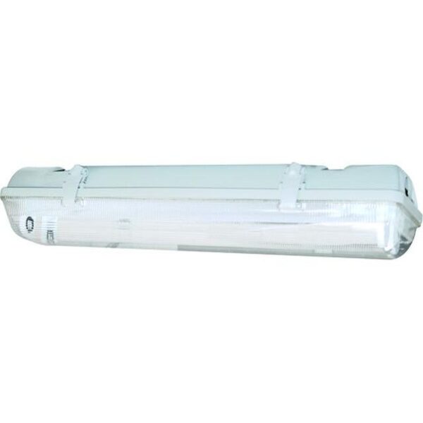 FLUORESCENT FITTING 2X58W 5FT IP65 220-240V ELECTRONIC BALLA
