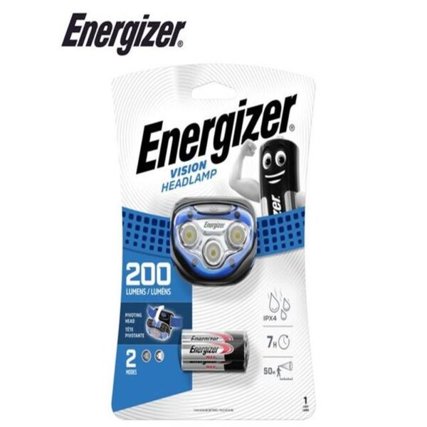 ENERGIZER 200LUM VISON HEADLIGHT