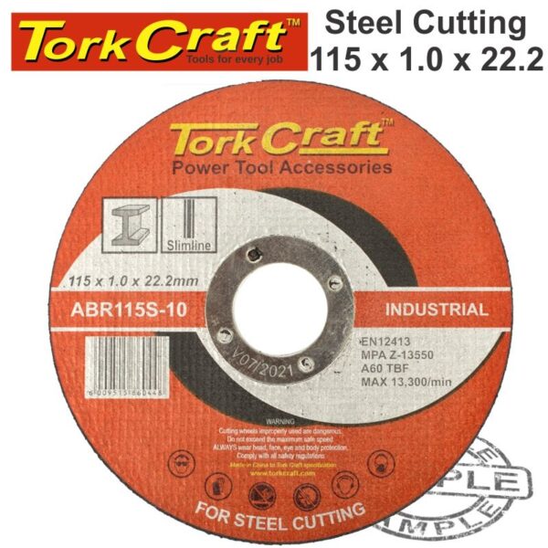 CUTTING DISC INDUSTRIAL METAL 115