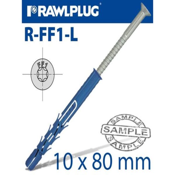 NYL FRAME FIXING ZP + CSK SCREW 9.8