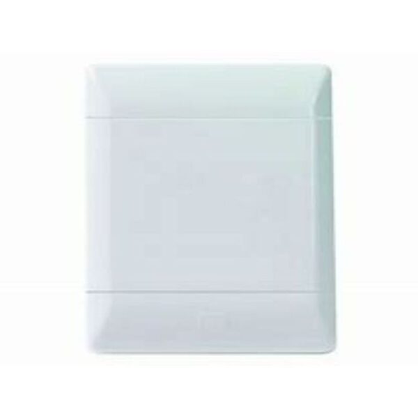 GRID PLATE 2L 2X4 WHITE CBI