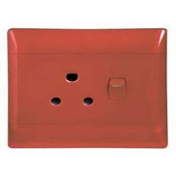 SINGLE SOCKET DEDICATED PLUG RED 4X4 CBI