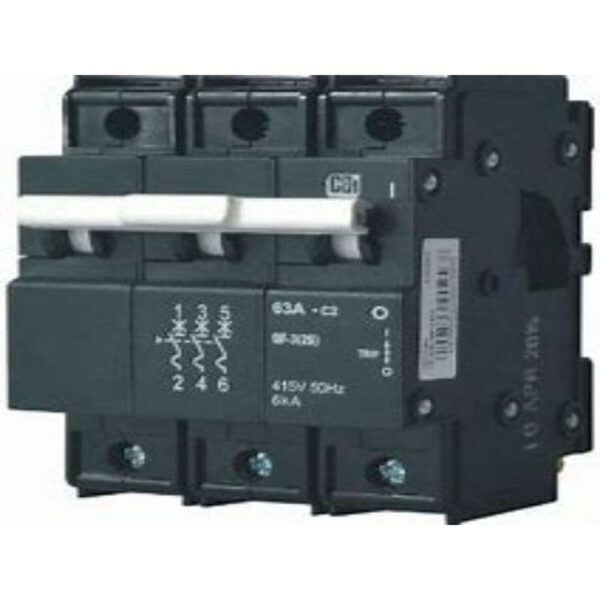 BREAKER CBI 6KA CURVE 2 3P 20A