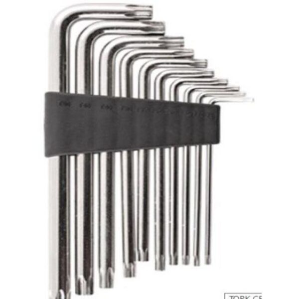 10PC TORX SECURITY SET T9-T50 - Image 4