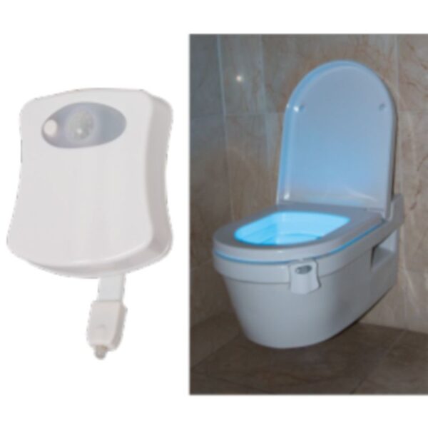 LED TOILET LIGHT WITH MOTION SENSOR