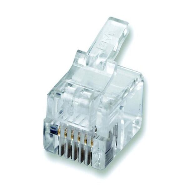 RJ12 6P-6C TELEPHONE PLUGS/10 - Image 4