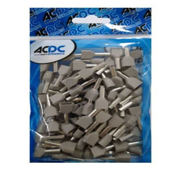 4MM ORANGE TWIN BOOTLACE FERRULES /100 - Image 3