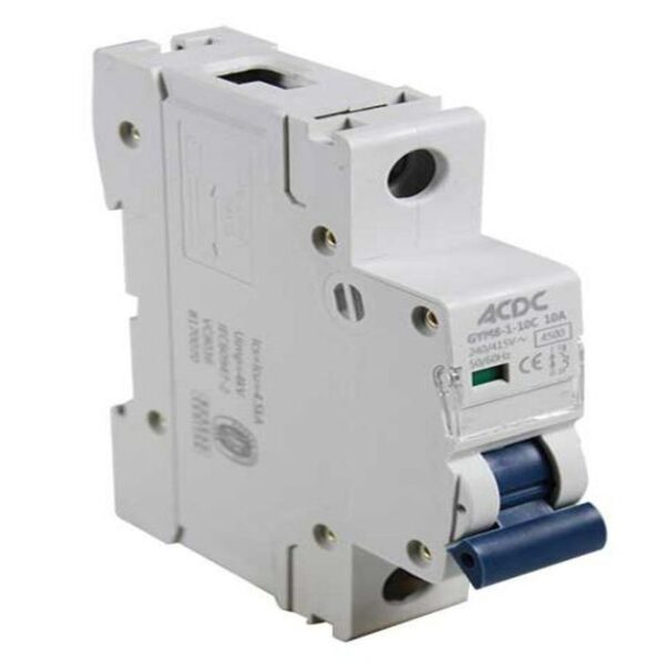 10AMP 1P 4.5KA C CURVE DIN BREAKER - Image 3