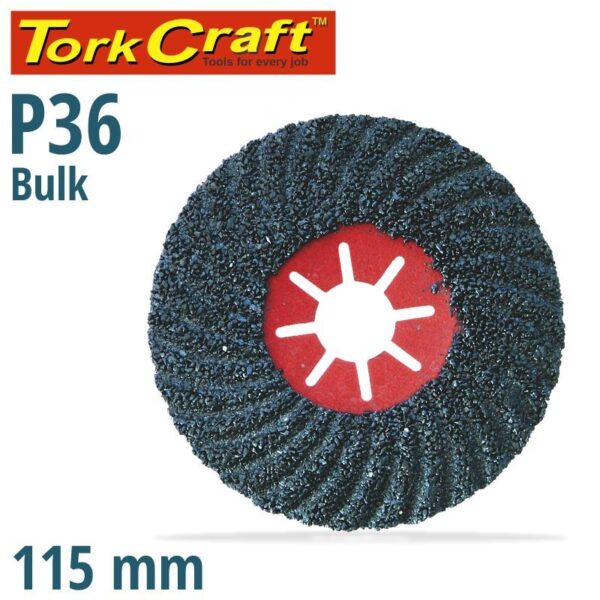 VULCANIZED FIBRE DISC 115MM 36 GRIT - Image 2