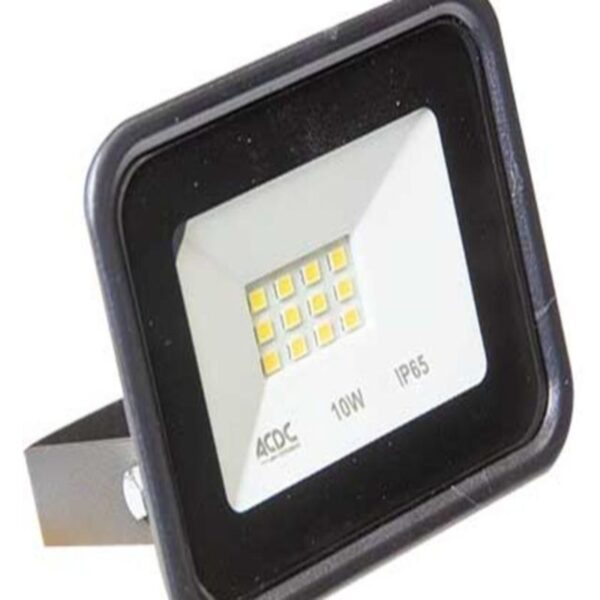 10W LED FLOOD LIGHT 220-240VAC COOL WHITE MIN IP65 - Image 2