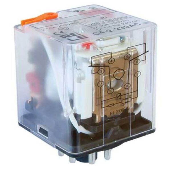 8 PIN RELAY 10A 2C/O - Image 3