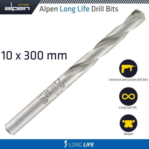 MASONARY DRILL BIT LONG LIFE 10 X 30 - Image 2