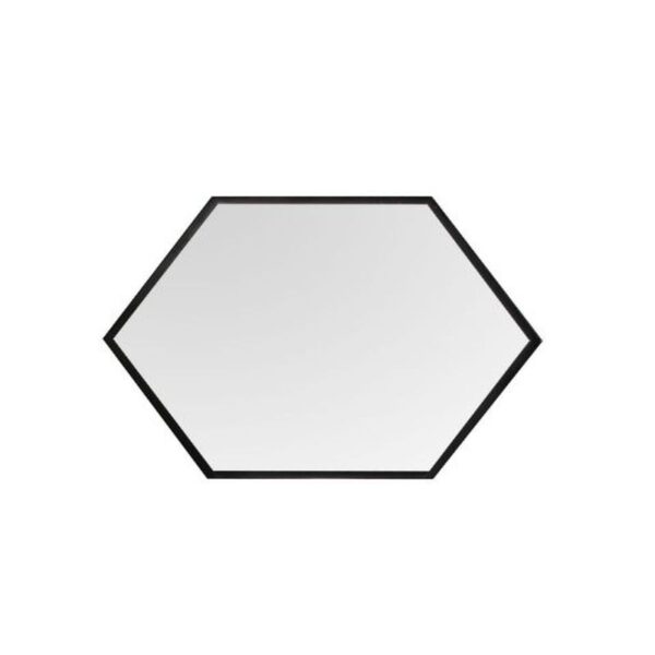 HEXAGONAL CEILING LAMP BLACK INTEGRATED 6000K LED DIA:400MM HEIGHT:50MM - Image 2