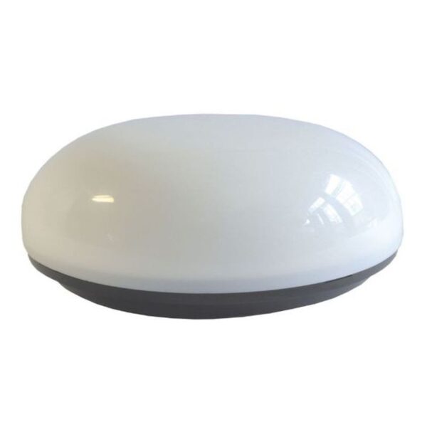 ROUND DRUM OPAL CEILING LIGHT WHITE E27 100W 220V-240V IP65 - Image 2