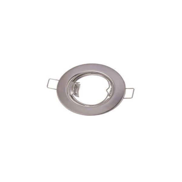 TITANIUM METAL DOWNLIGHT D:80MM X 25MM GU10 BULB MAX 50WATT - Image 2