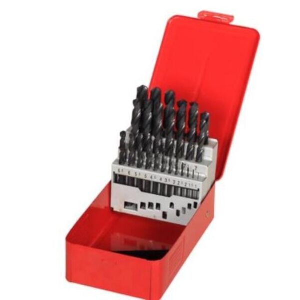 25 PCE ROLL FORGED DRILL BIT SET (METAL CASE)(NR00025) - Image 4