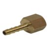 HOSE TAIL CONECTOR BRASS 1/4X6MM FEMALE - Image 2