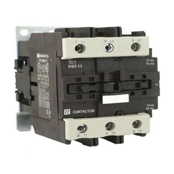 45kW 400V 95A 3P CONTACTOR 1NO+1NC 415VAC COIL - Image 3