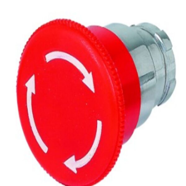 RED EMERG PBTN TWIST REL HEAD 40mm - Image 3