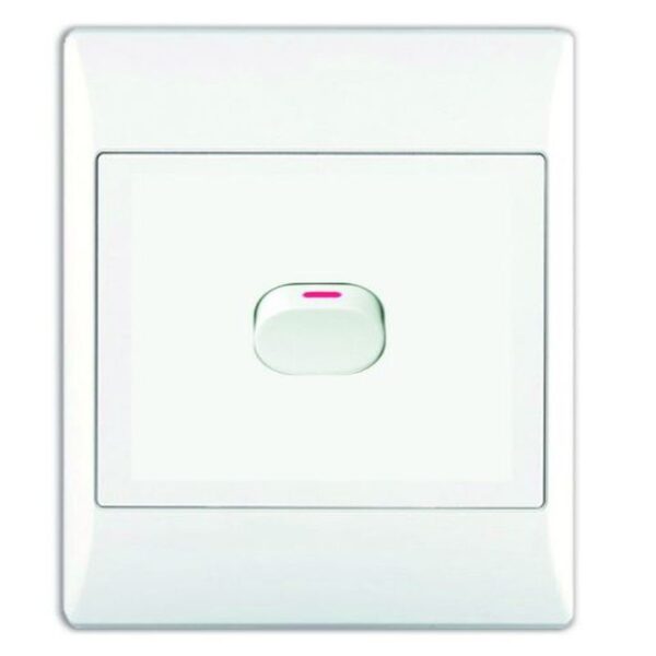 1-LEVER 2-WAY SWITCH 2X4 C/W WHITE COVER PLATE - Image 3