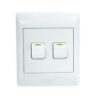4-LEVER 1-WAY SWITCH 2X4 C/W WHITE COVER PLATE - Image 3