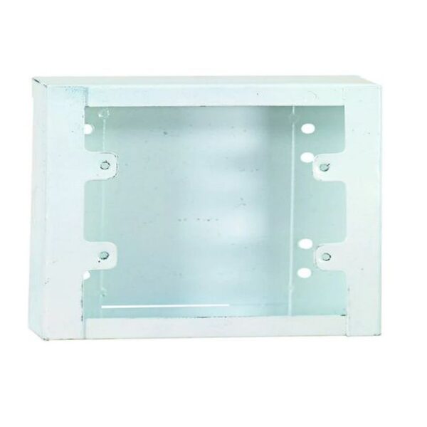4X4 CLOSED BACK STEEL EXTENSION BOX SURFACE MOUNT - Image 3