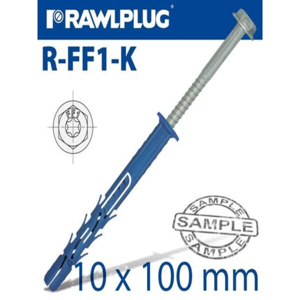 NYL FRAME FIXING ZP + COLLAR HEX SC - Image 2