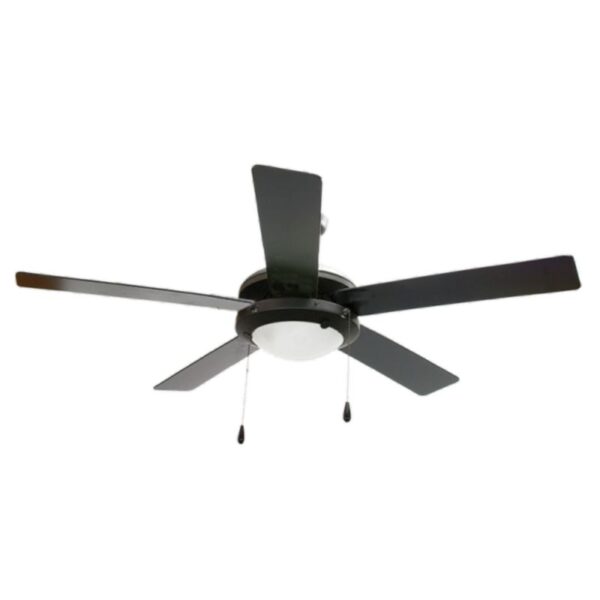 FAN 5 BLADE 52" BLACK CEILING FAN