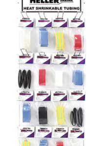 HEATSHRINK CP 12.7 / 6.4mm GREEN/YELLOW STRIPE 1.0M