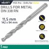 ALPEN PRO HSS 11.50MM DRILL DIN 338 - Image 3