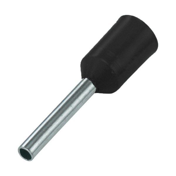 BOOTLACE FERRULE BLACK 1.5MM