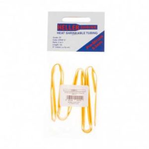 HEATSHRINK CP 9.5/4.8MM GREEEN/YELLOW STRIP