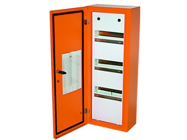 2X12 24WAY IND STEEL SURF DIN DB IP54 ORANGE - Image 6