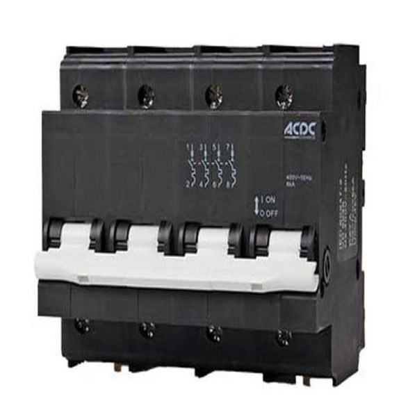 80AMP 4 POLE 6 KA C CURVE MINI RAIL MCB - Image 6