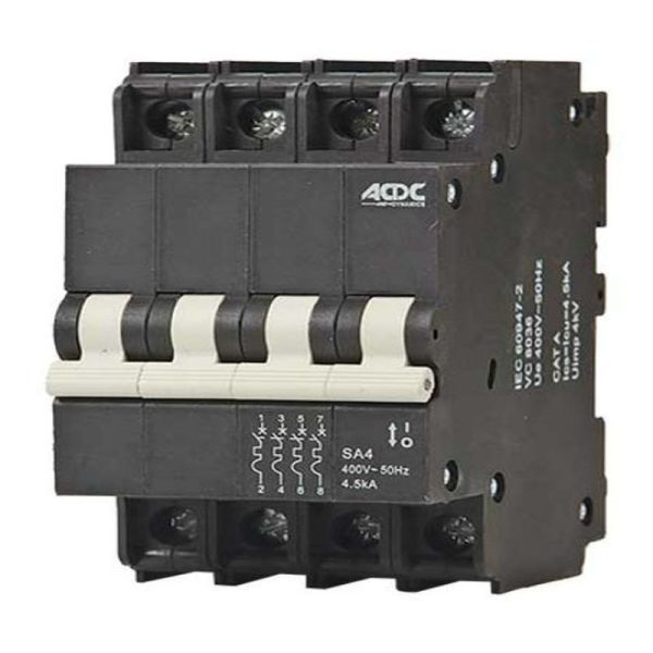 25AMP 4POLE 4.5KA C CURVE MINI RAIL - Image 5