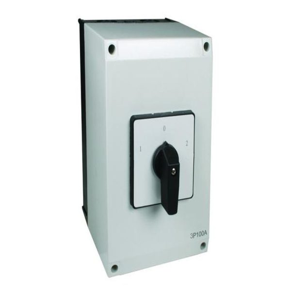 63A 2P ENCLOSED CHANGE OVER SWITCH IP 55 - Image 6