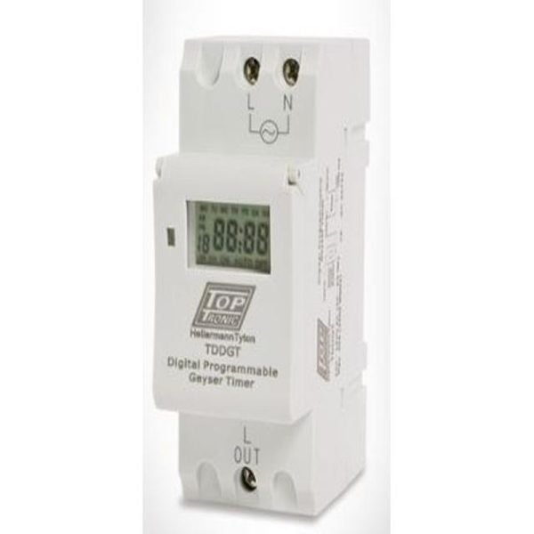 TIMER DIGITAL 7 DAY 20 AMP DIN RAIL MOUNTED - Image 3
