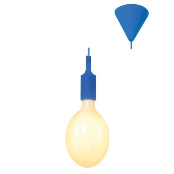 SILICONE PENDANT BLUE - Image 3