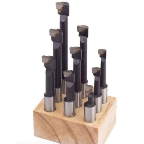 12MM 9PCE BORING BAR SET ROUND SHANK - Image 3