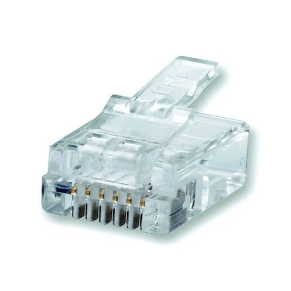 RJ12 6P-6C TELEPHONE PLUGS/10 - Image 5