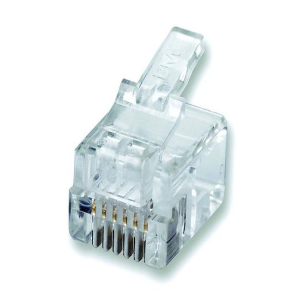 RJ12 6P-6C TELEPHONE PLUGS/10 - Image 6