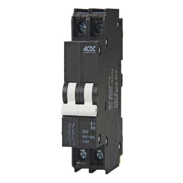 20A 2 POLE 4.5KA C CURVE MINI RSAIL MCB - Image 6