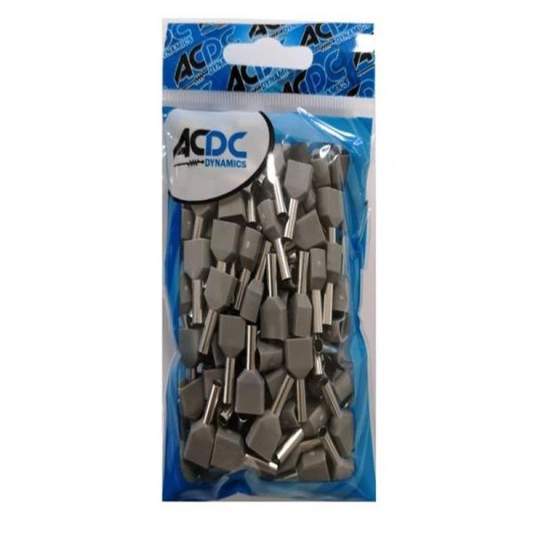 2.5MM GREY TWIN BOOTLACE FERRULE /100 - Image 6