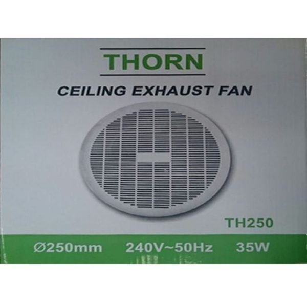 CEILING EXHAUST FAN 250MM EXTRACTOR - Image 3