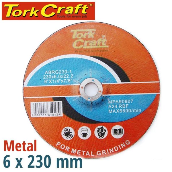 GRINDING DISC FOR STEEL 230 X 6MM - Image 3