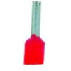 1MM RED BOOTLACE FERRULES/100 - Image 5