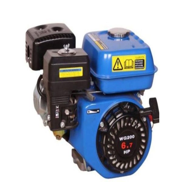 6.7HP PETROL ENGINE 19MM SHAFT 5MM KEYWAY - Image 3